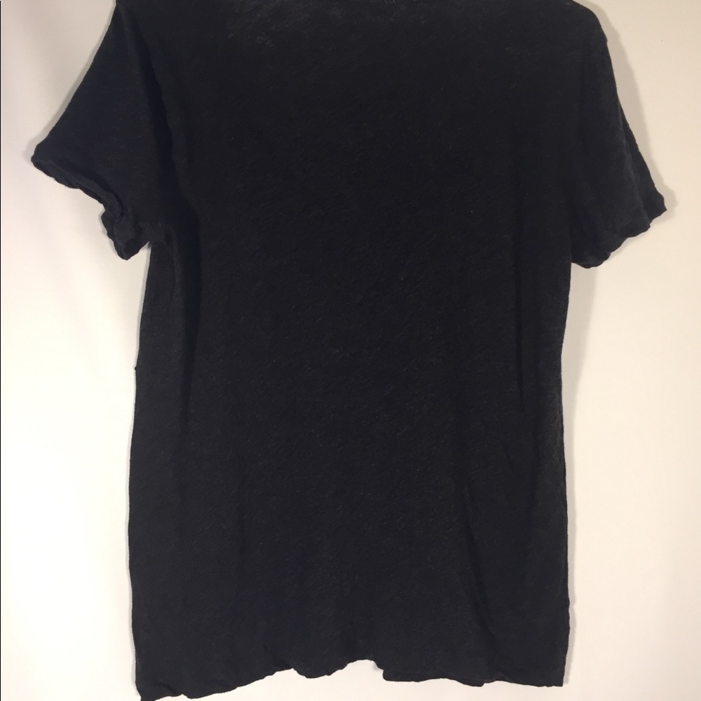 J Crew Charcoal Gray Top With Sequins - Picture 4 of 6